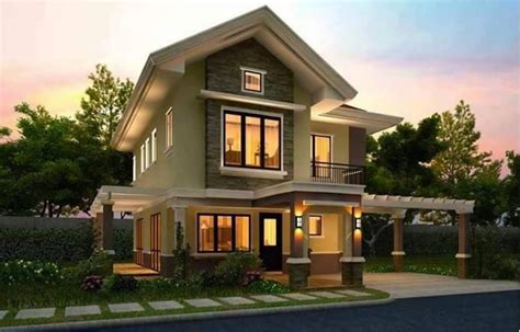 beautiful small two story house